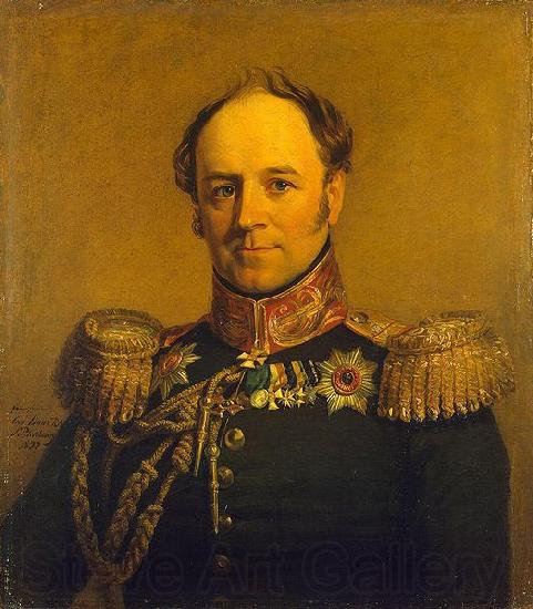 George Dawe Portrait of Alexander von Benckendorff Germany oil painting art